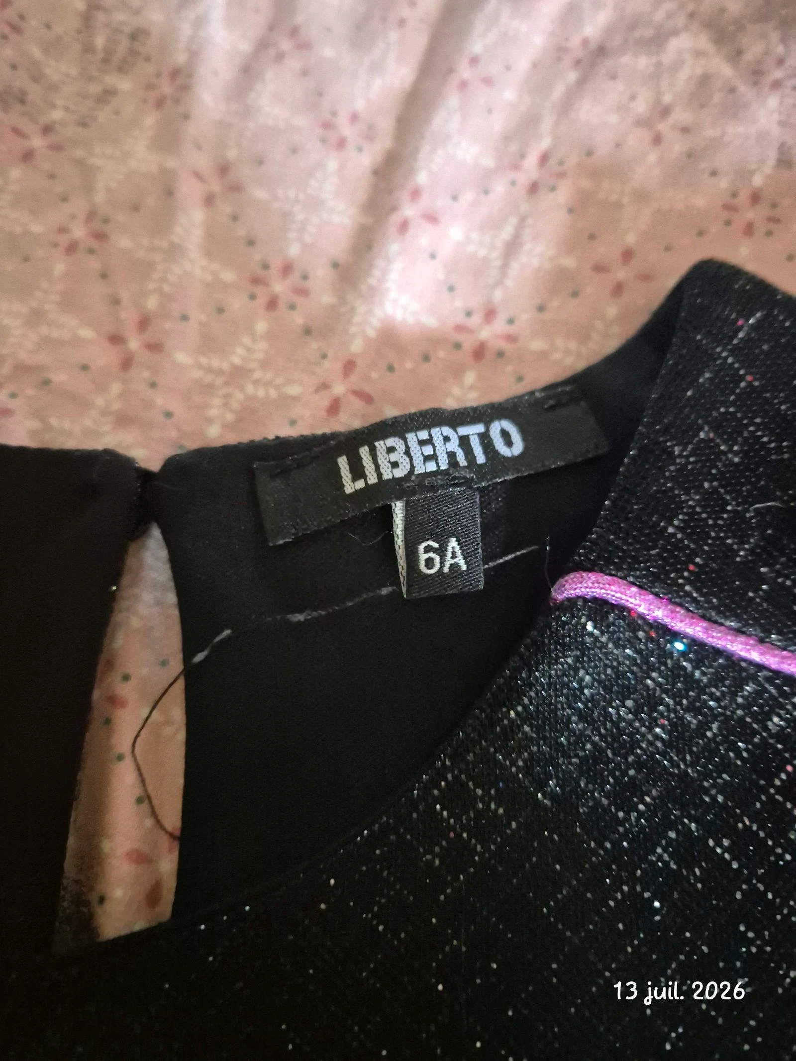 Liberto dress 6 years old shiny – photo 2